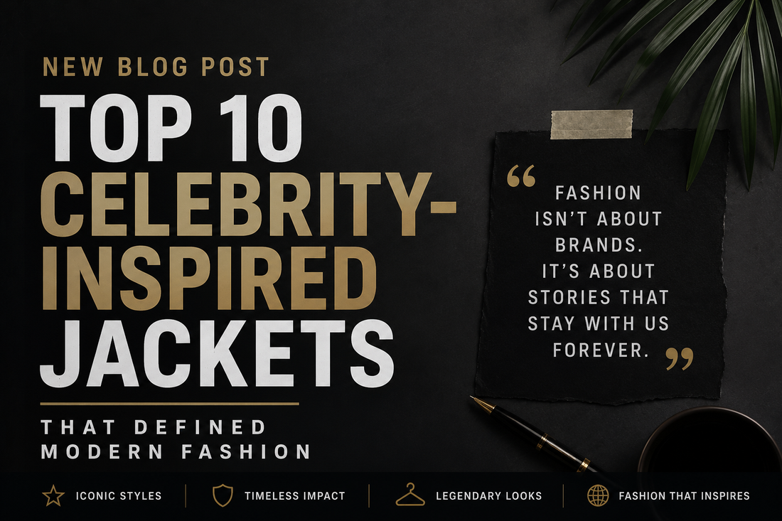 Top 10 Celebrity-Inspired Jackets That Defined Modern Fashion