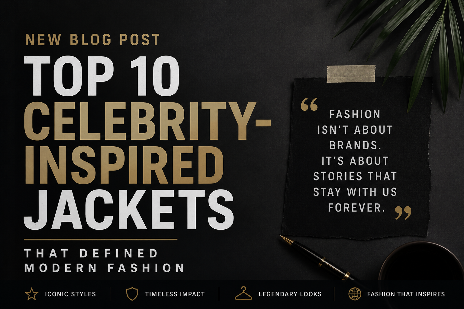 Top 10 Celebrity-Inspired Jackets That Defined Modern Fashion