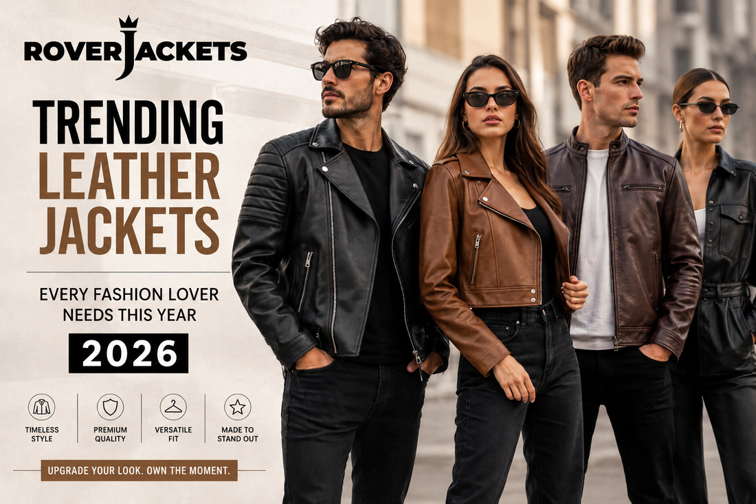 Trending Leather Jackets Every Fashion Lover Needs This Year 2026