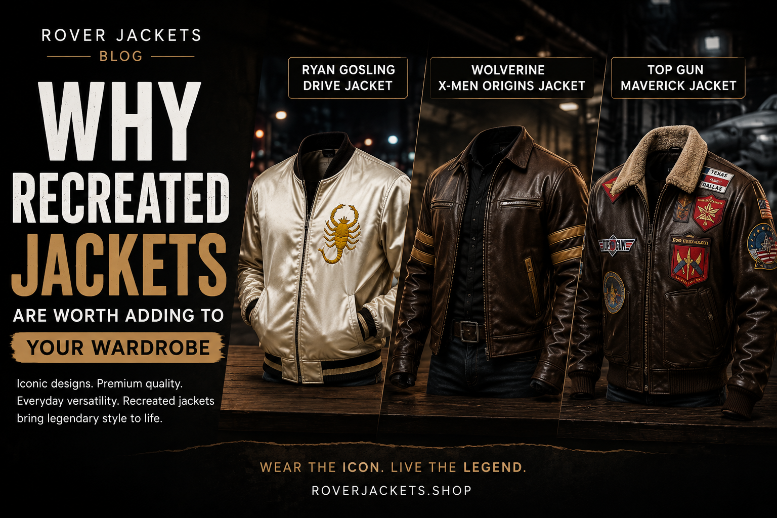 Why Recreated Jackets Are Worth Adding to Your Wardrobe