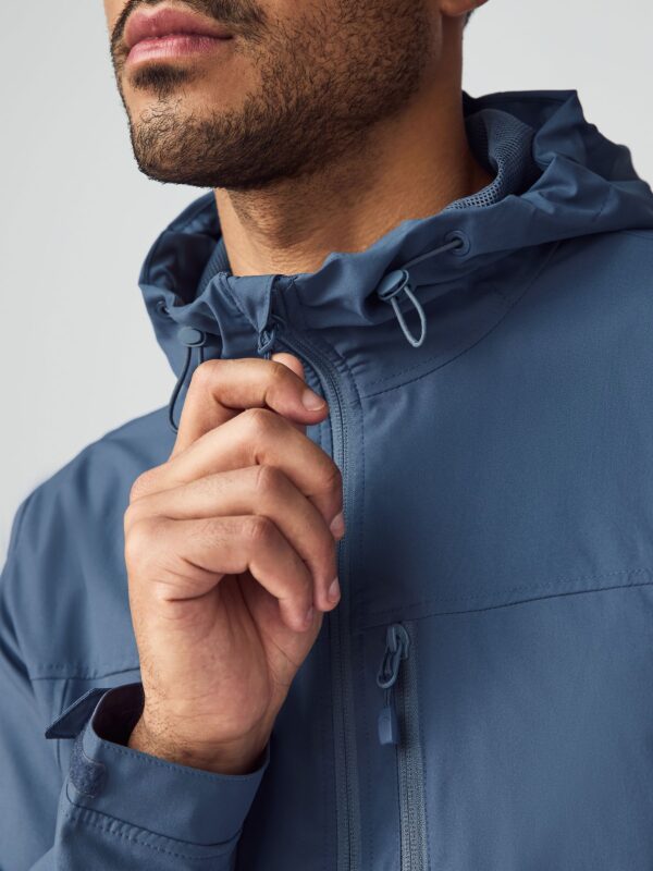 Mens Fashion Casual Wear Blue Cotton Jacket