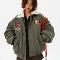 Boa Lapel Casual Padded Jacket
