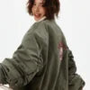 Boa Lapel Casual Padded Jacket