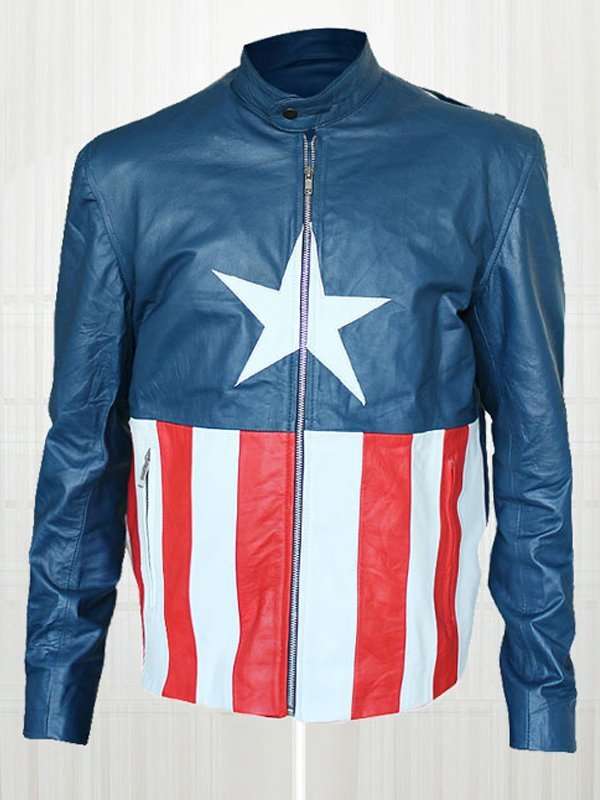 Captain America Leather Jacket
