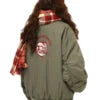 Boa Lapel Casual Padded Jacket