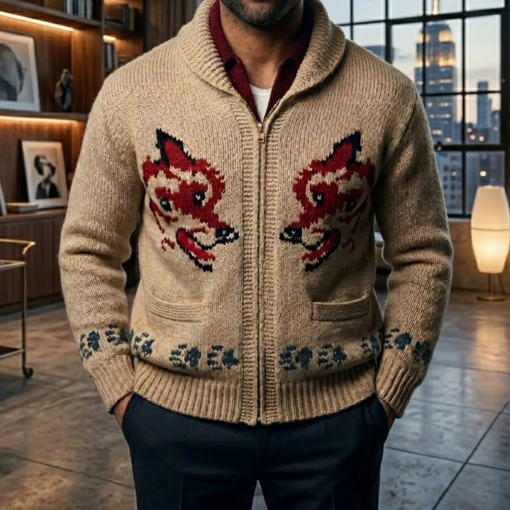 Hail Mary's Fox Cardigan