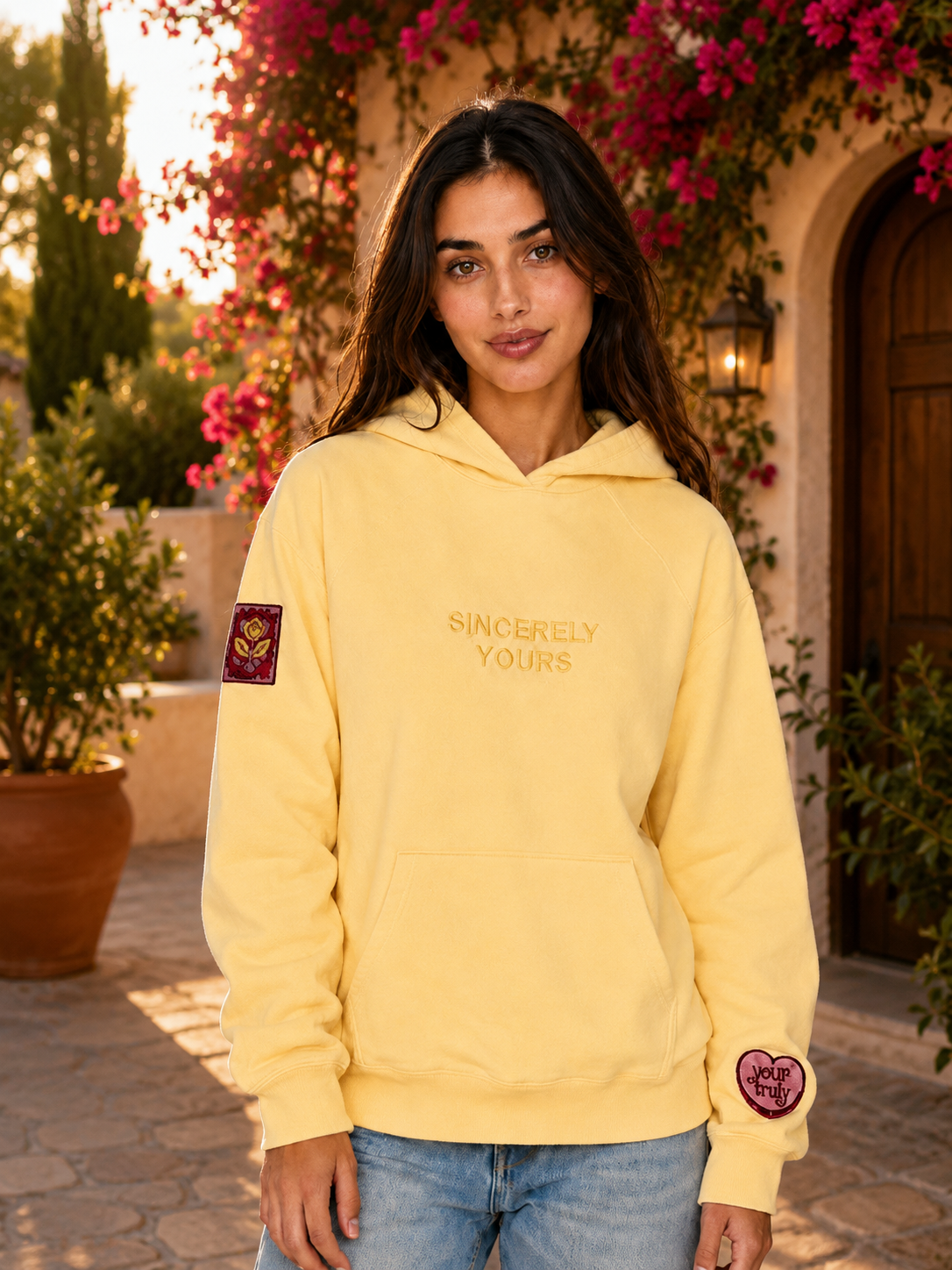 Sincerely-Yours-Yellow-Sweatshirt
