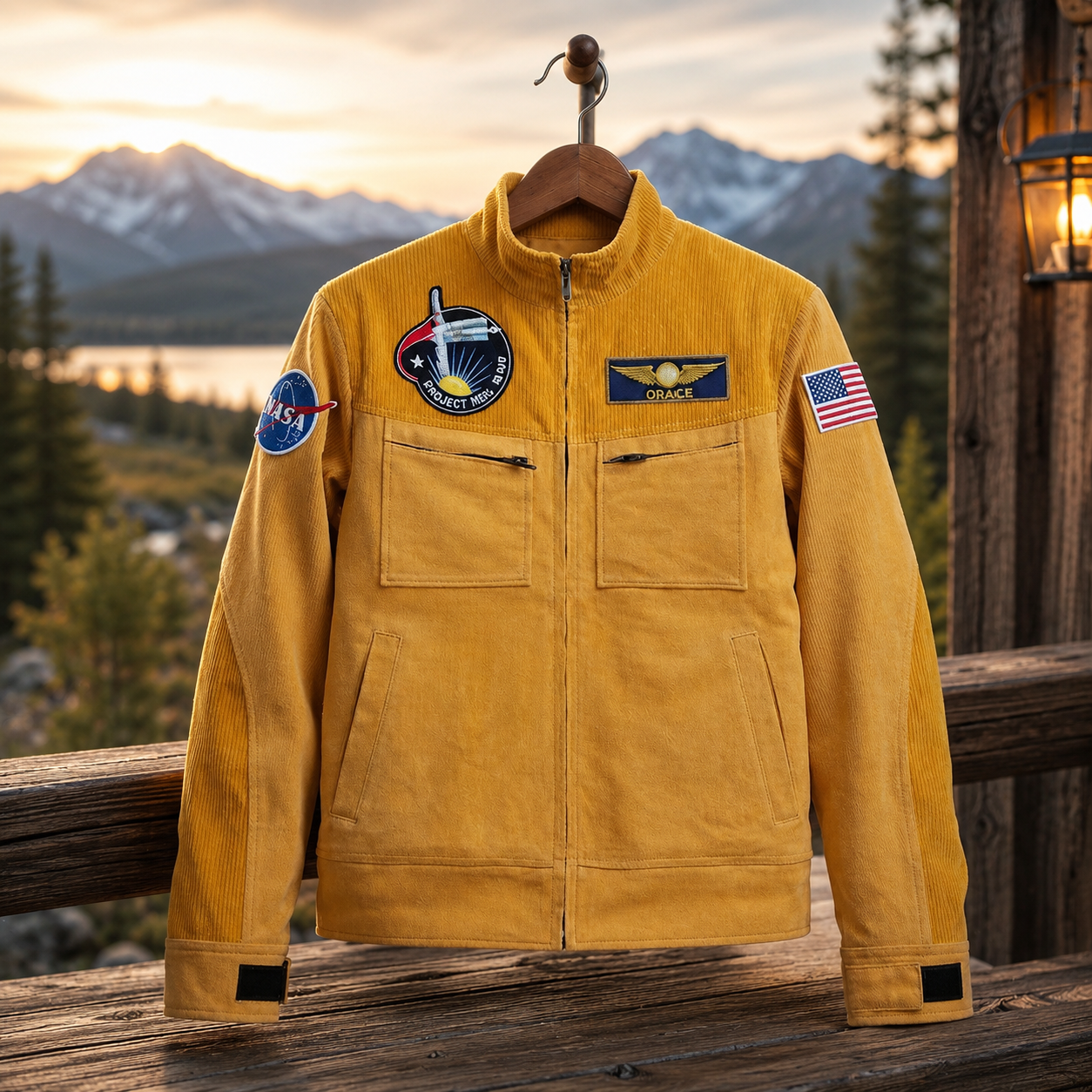 Project Hail Mary Ryan Gosling Yellow Corduroy Jacket