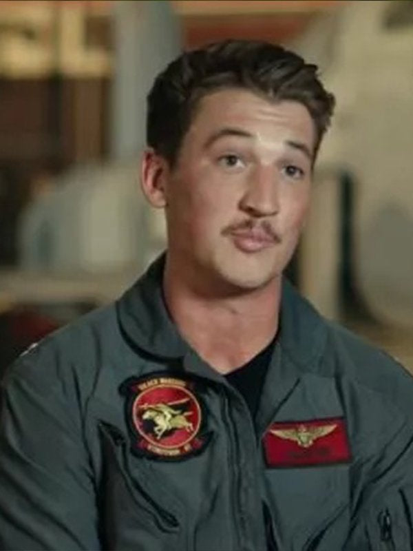 Top Gun Maverick Miles Teller Aviation Jacket