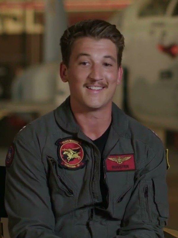 Top Gun Maverick Miles Teller Aviation Jacket