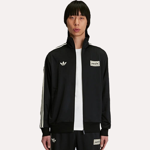Adidas x Oasis Black Track Jacket