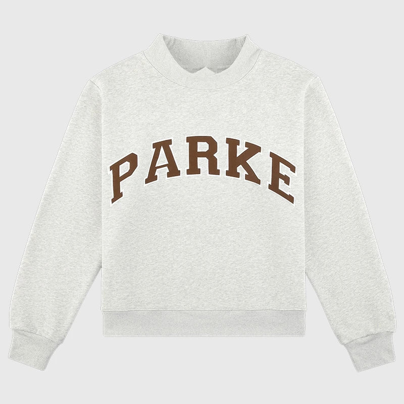 Parke Texas Varsity Mockneck Sweatshirt