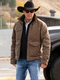 Yellowstone John Dutton Cotton Quilted Jacket