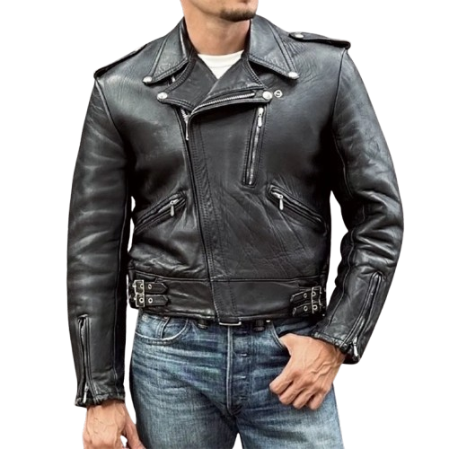 Mascot Biker Leather Jacket